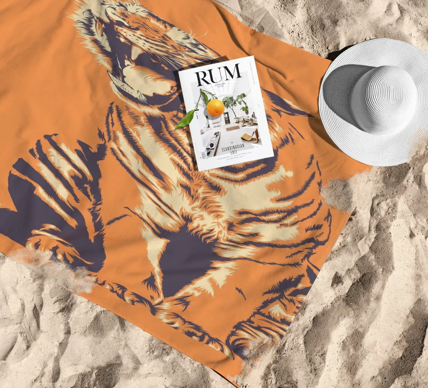 TIGRE telo mare da Cranio Dsgn