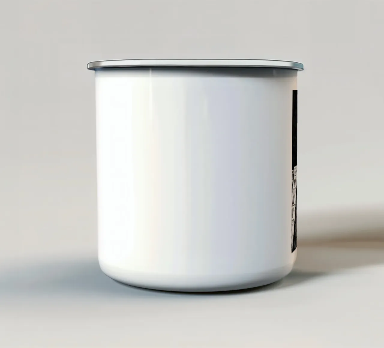 Campanile tazza in smalto da Massimo Frascogna