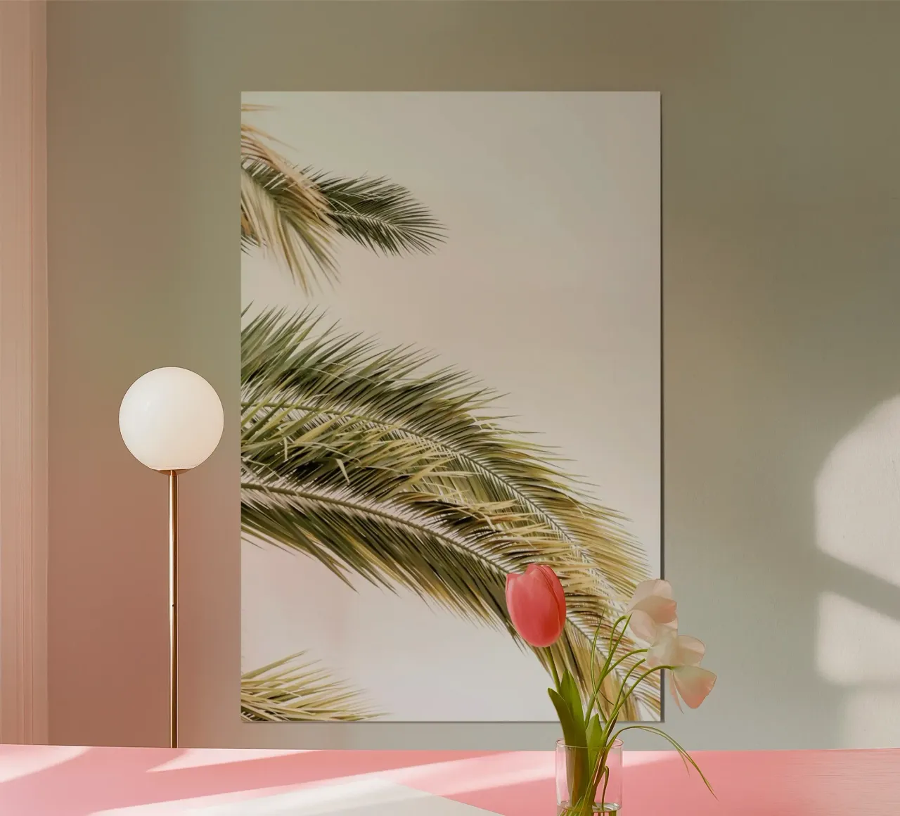 Oasis Palm 2 poster con telaio in plastica da Shot By Clint