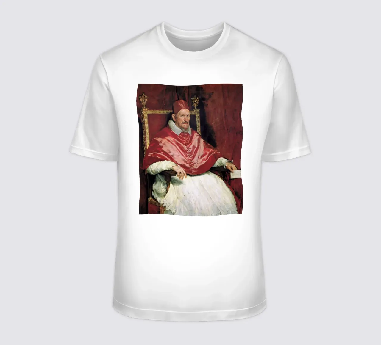 Diego Velazquez - Ritratto di Papa Innocenzo X t-shirt da Timeless Artworks