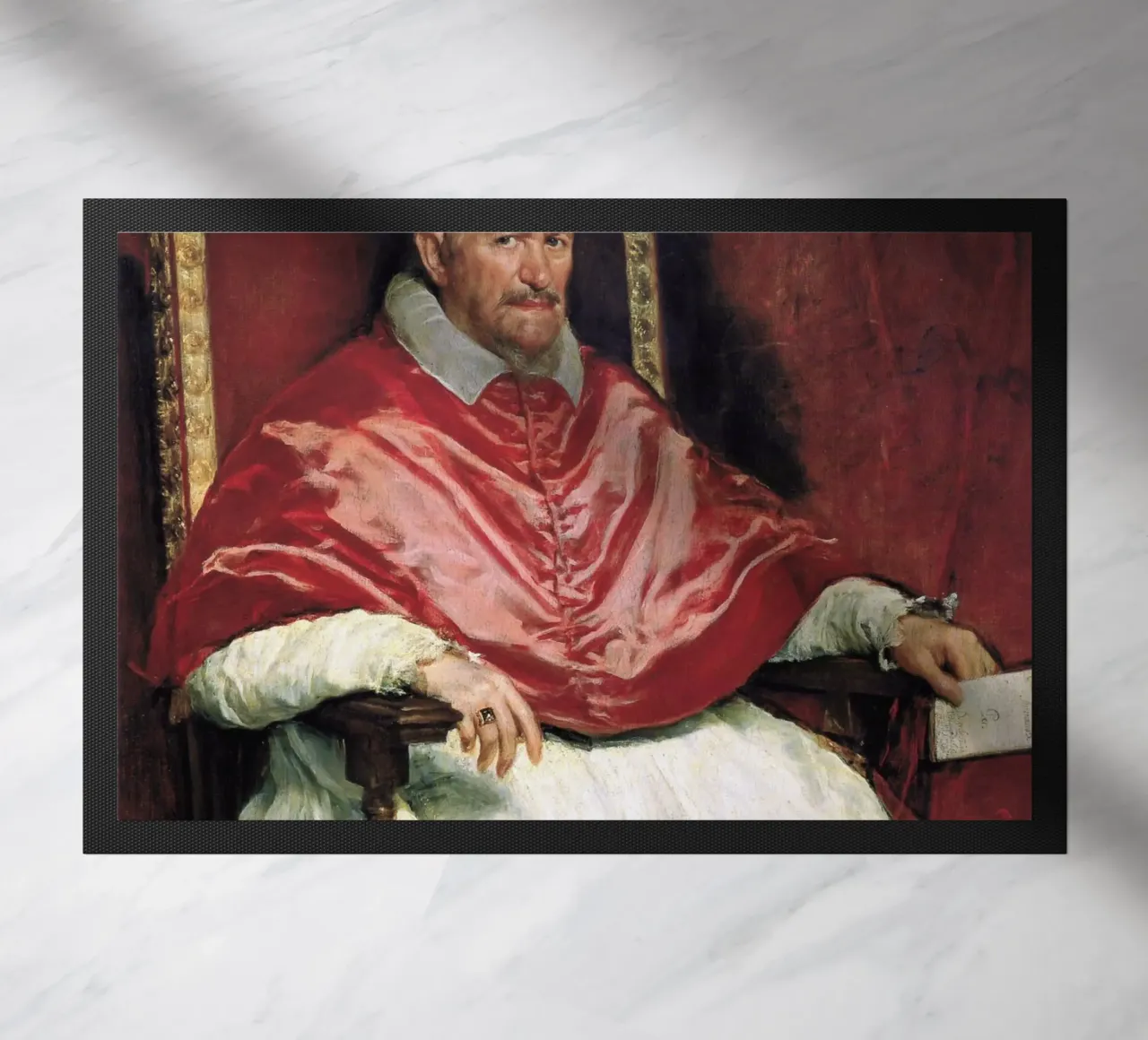 Diego Velazquez - Ritratto di Papa Innocenzo X zerbino da Timeless Artworks