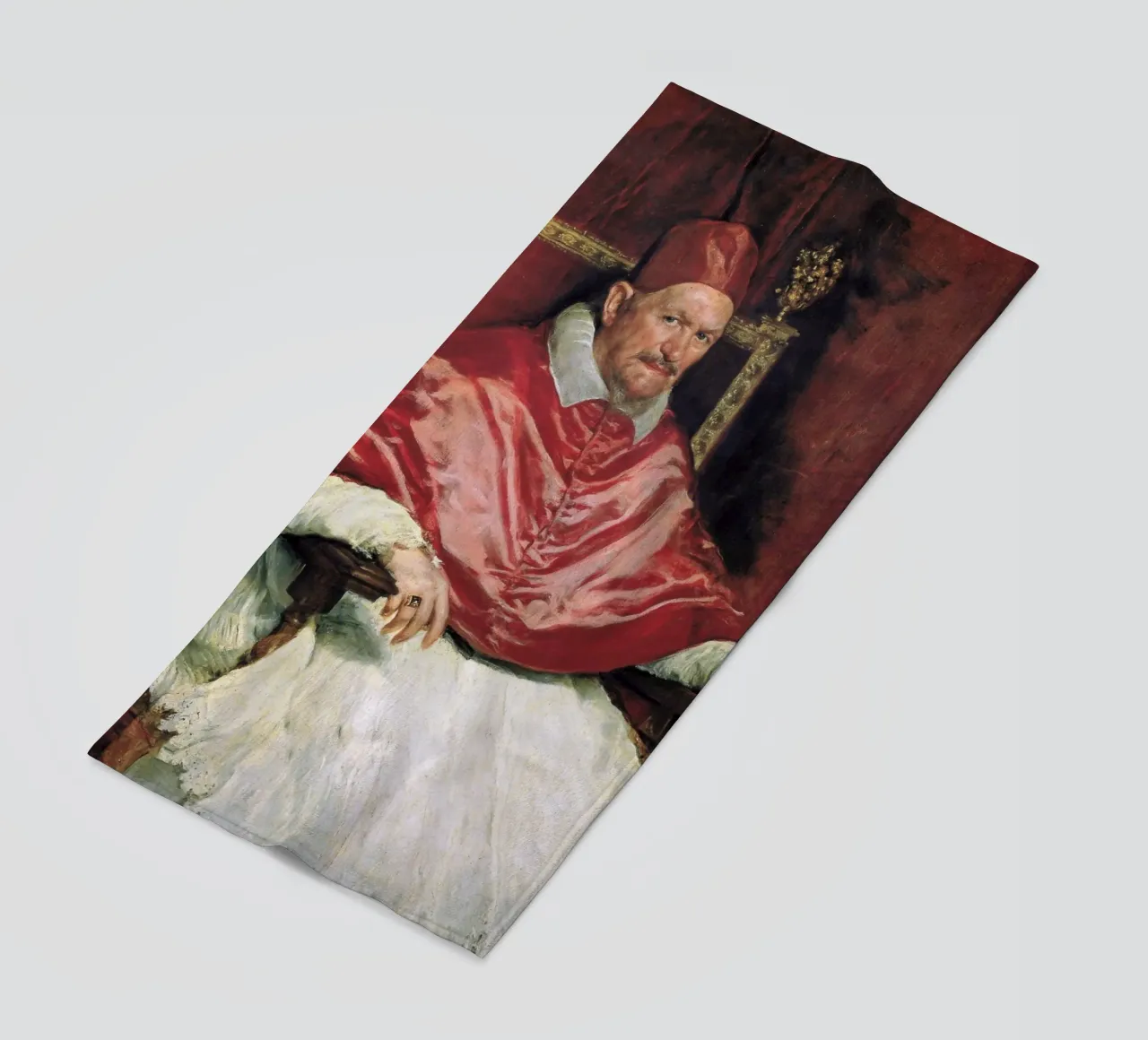 Diego Velazquez - Ritratto di Papa Innocenzo X telo mare da Timeless Artworks