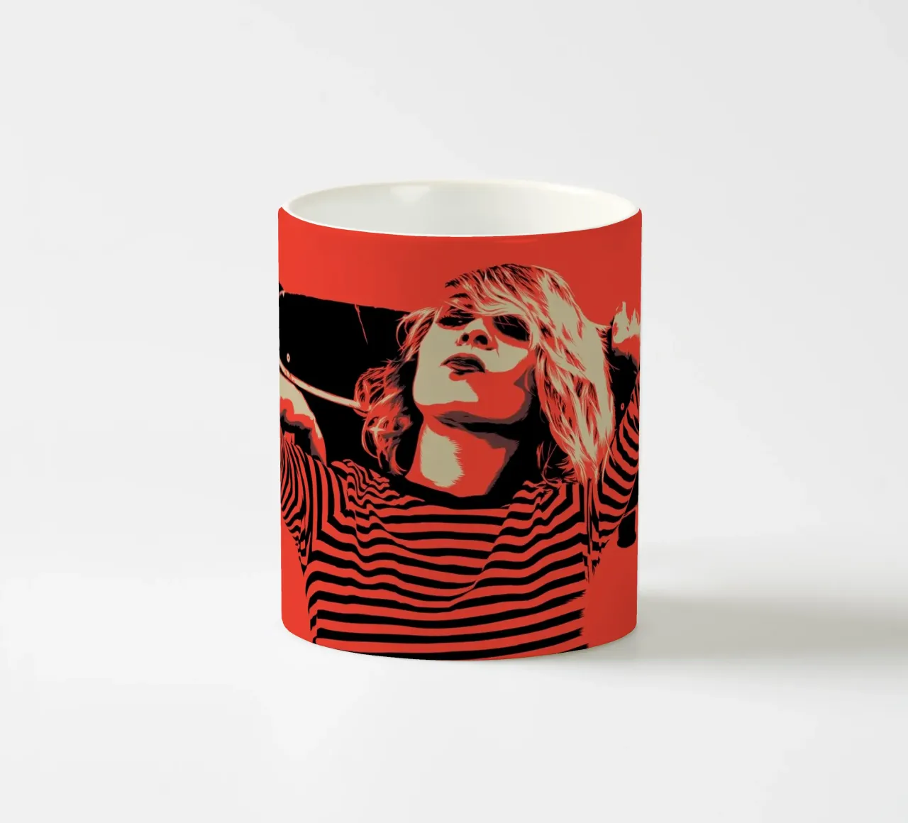 STRISCE tazza in ceramica da Cranio Dsgn