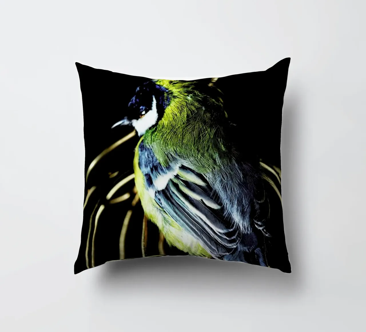 Birds Everywhere 10 cuscino da Günther Egger
