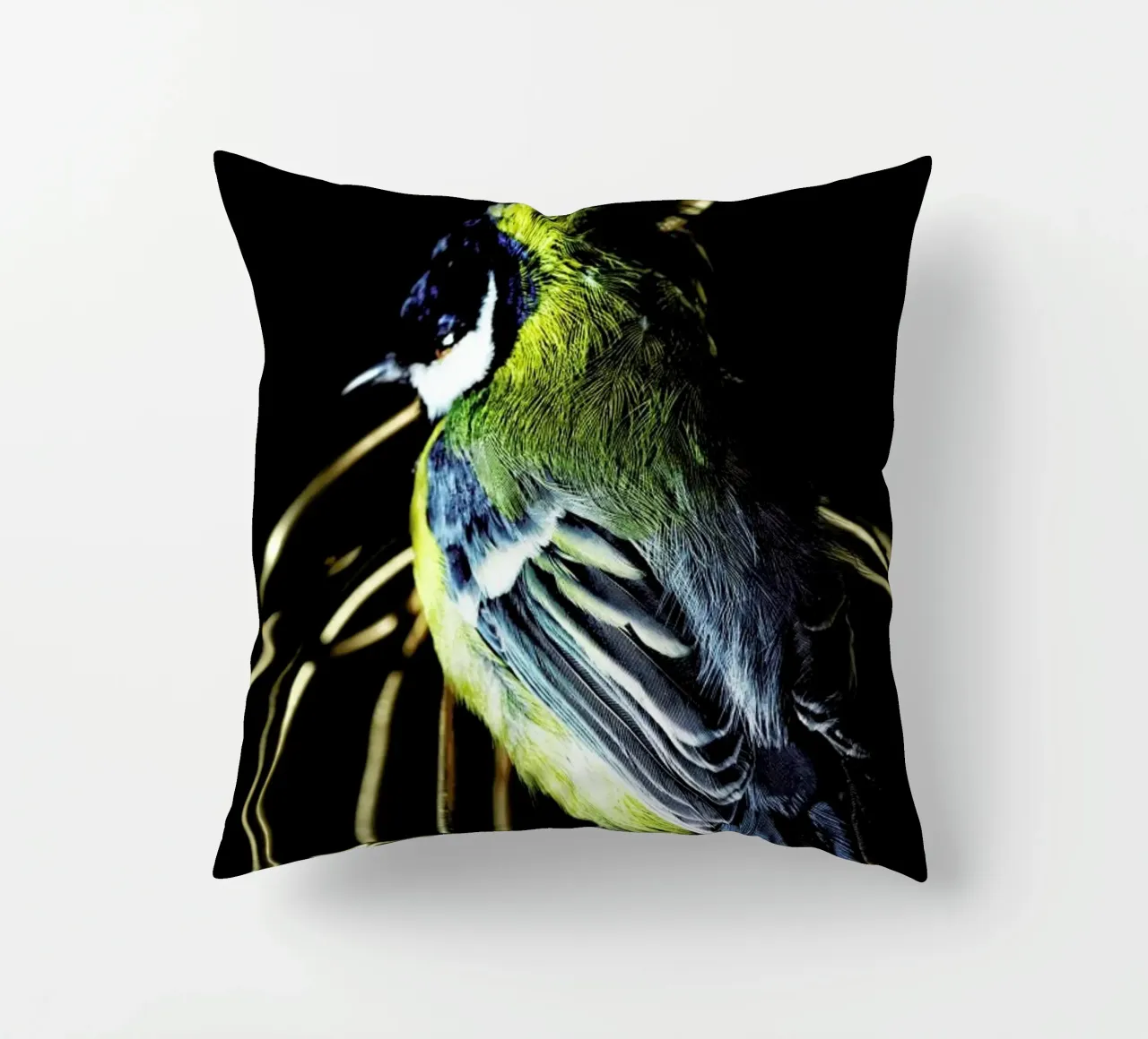 Birds Everywhere 10 cuscino da Günther Egger