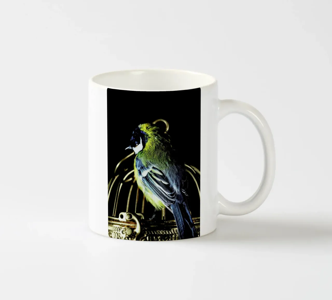 Birds Everywhere 10 tazza in ceramica da Günther Egger