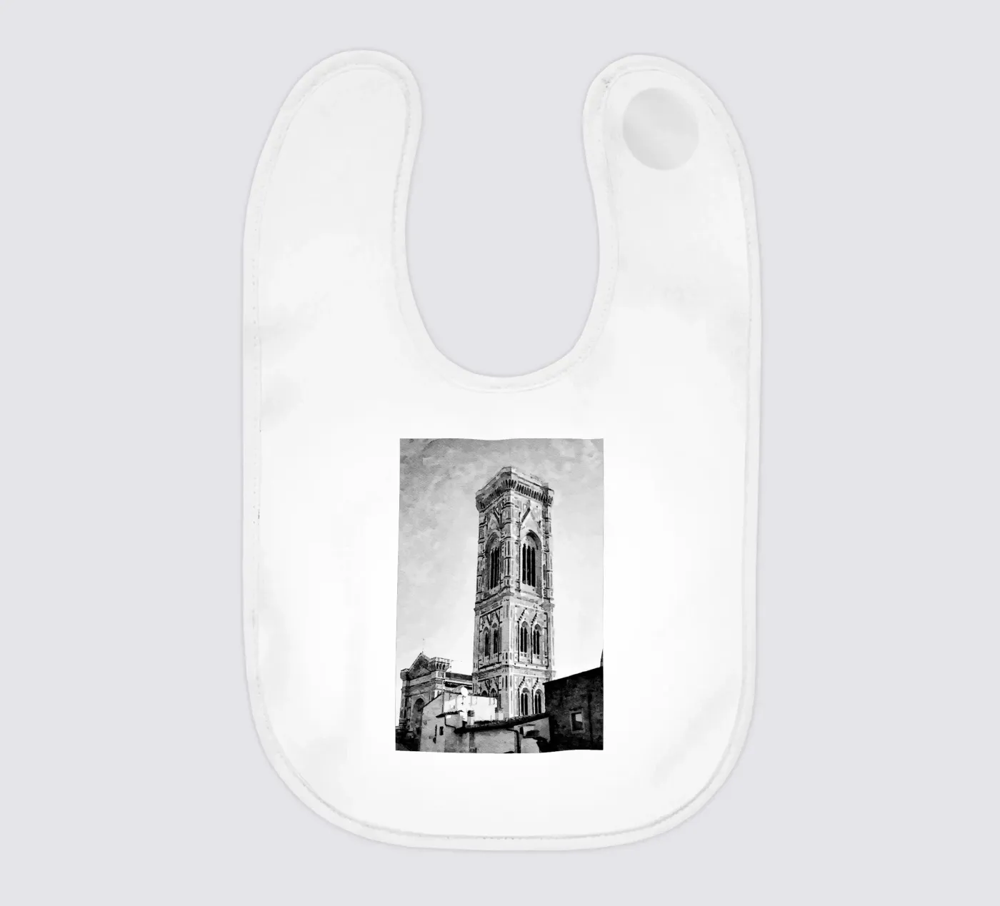 Glockenturm Babylätzchen von Massimo Frascogna