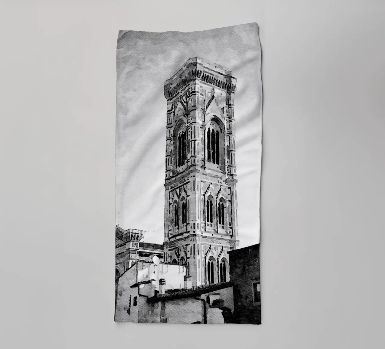 Glockenturm Handtuch von Massimo Frascogna
