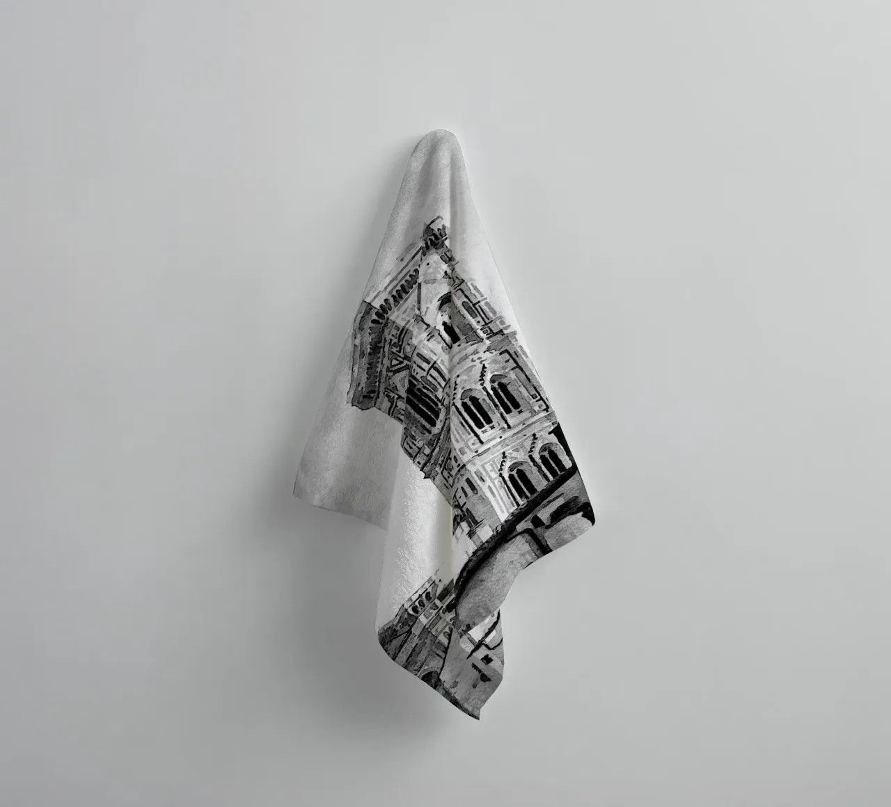 Glockenturm Handtuch von Massimo Frascogna