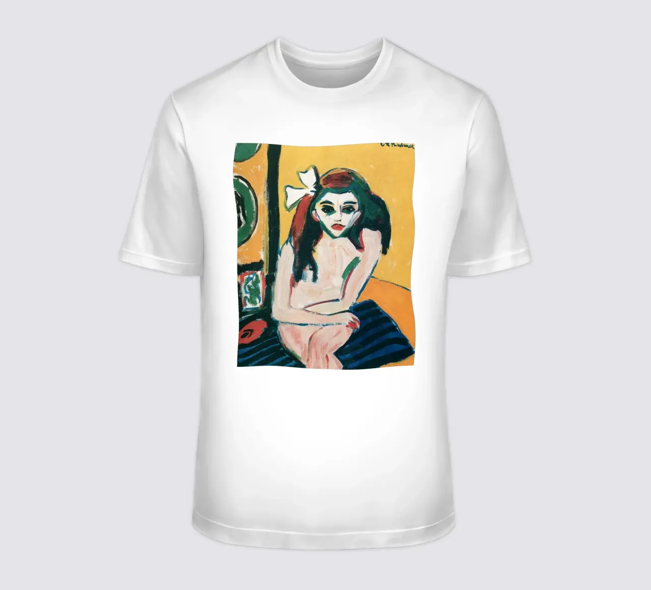Ernst Ludwig Kirchner - Marcella t-shirt by Timeless Artworks