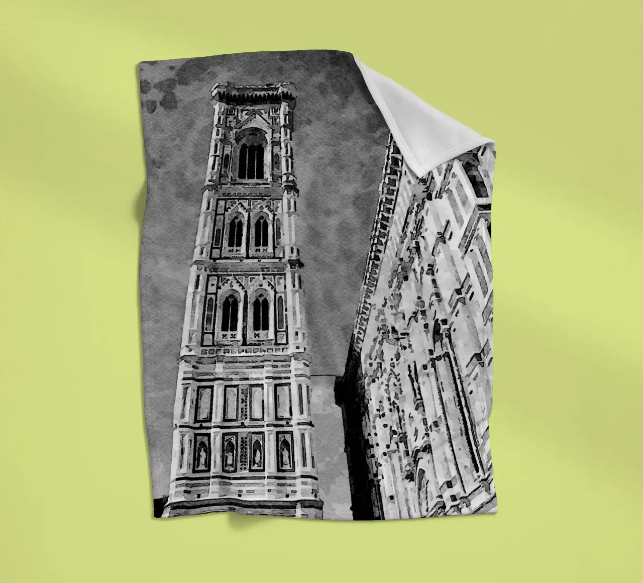 Firenze coperta in pile da Massimo Frascogna