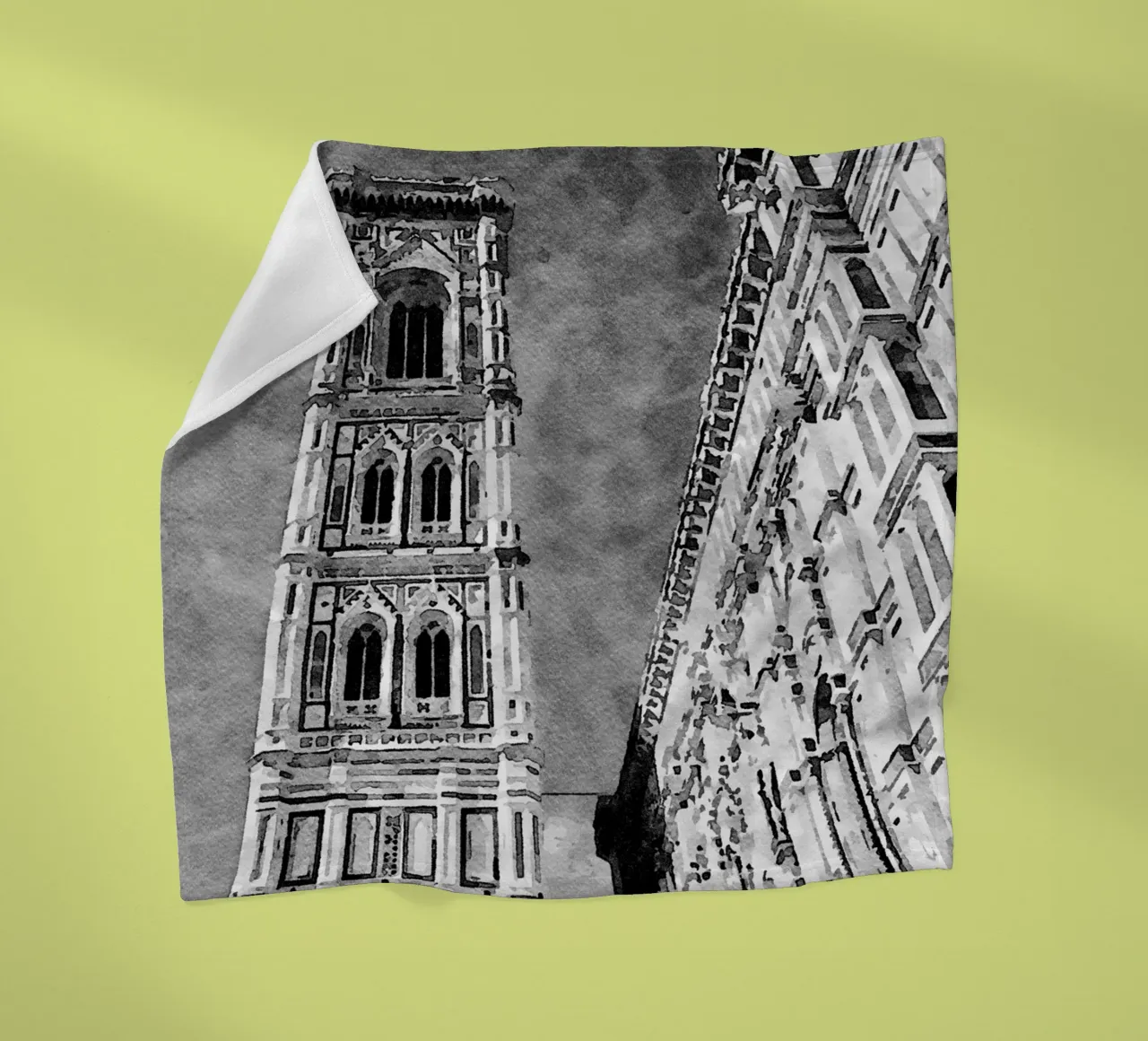 Firenze coperta in pile da Massimo Frascogna