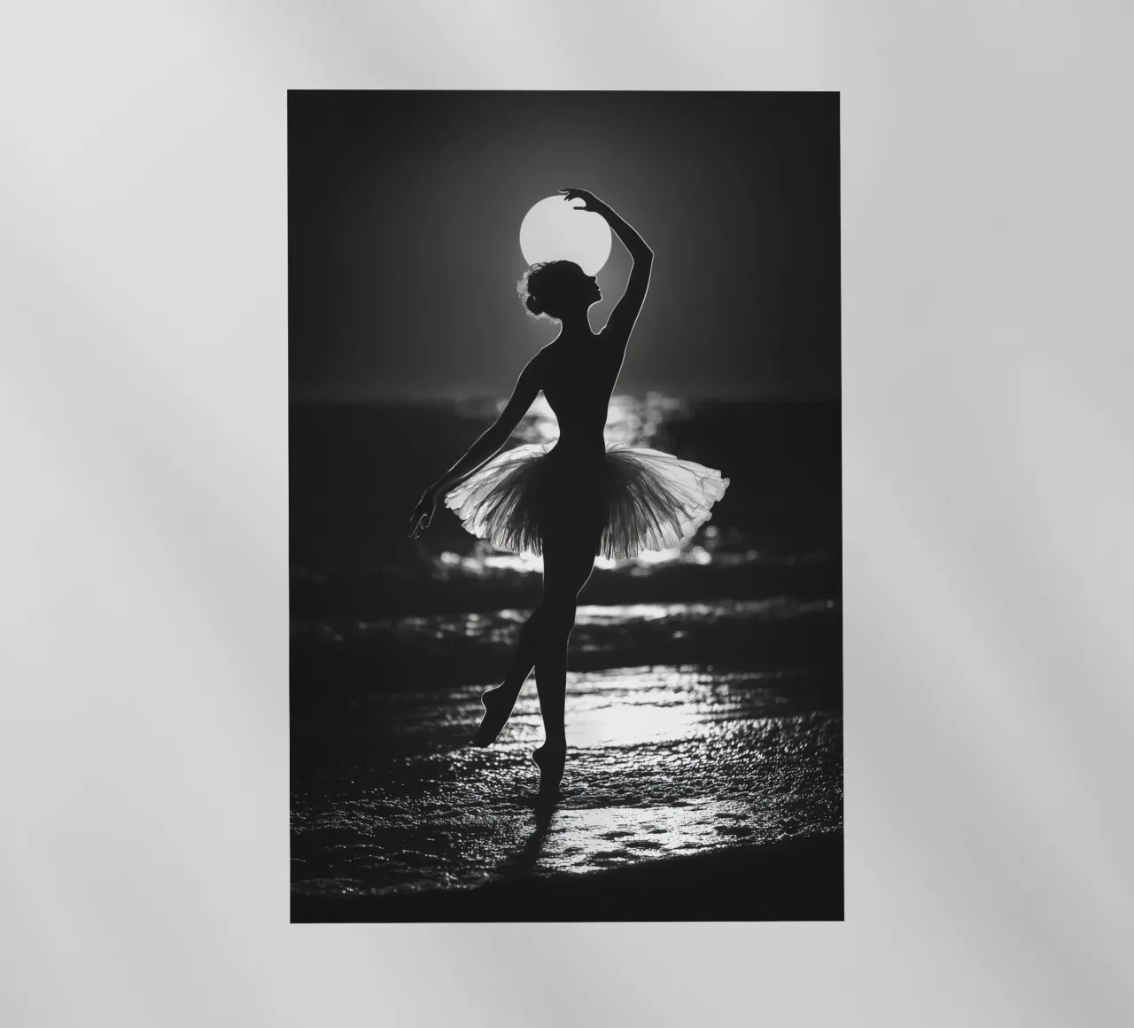 Balletto al chiaro di luna pellicola backlit da Carinaprint
