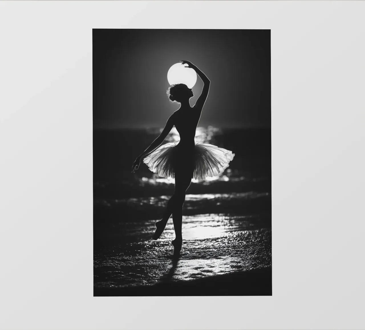 Balletto al chiaro di luna pellicola backlit da Carinaprint