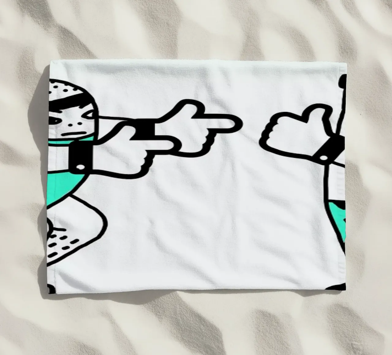 Wrestle telo mare da Herzette