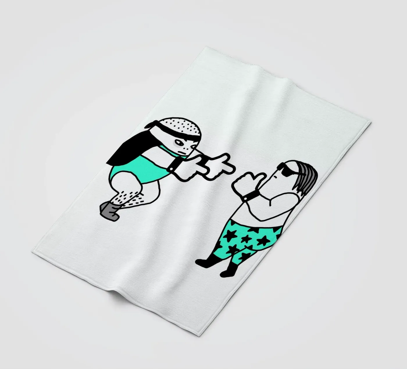 Wrestle Fleecedecke von Herzette