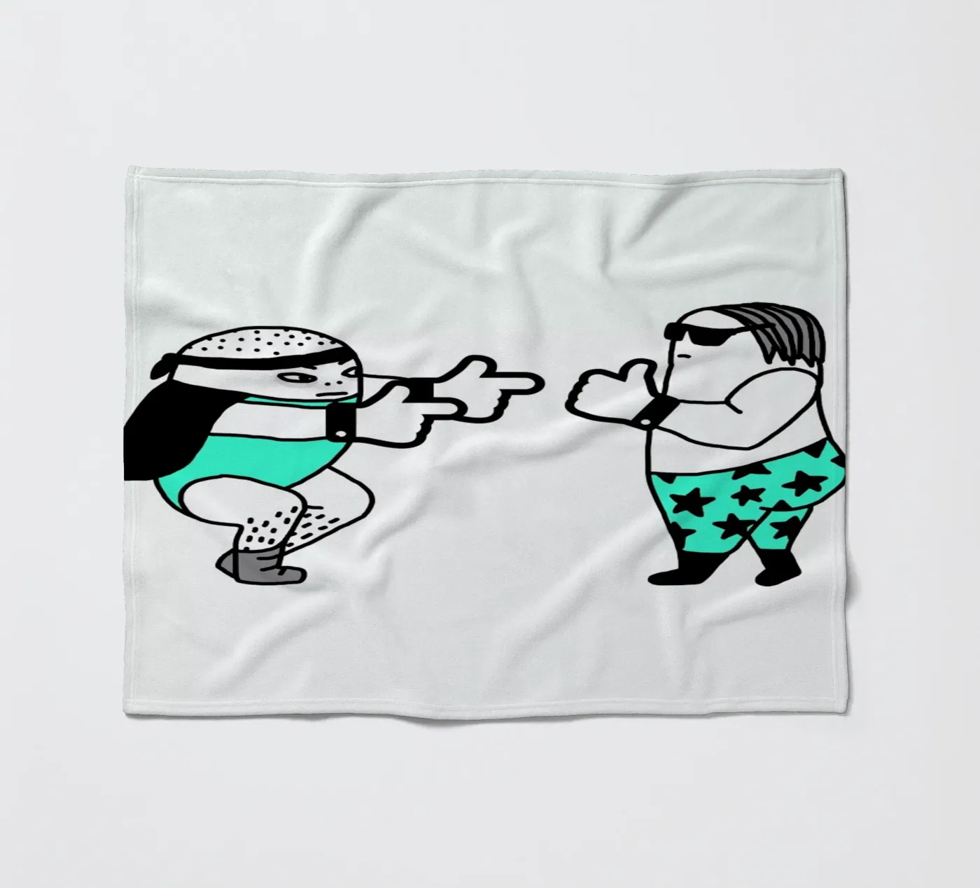 Wrestle Fleecedecke von Herzette