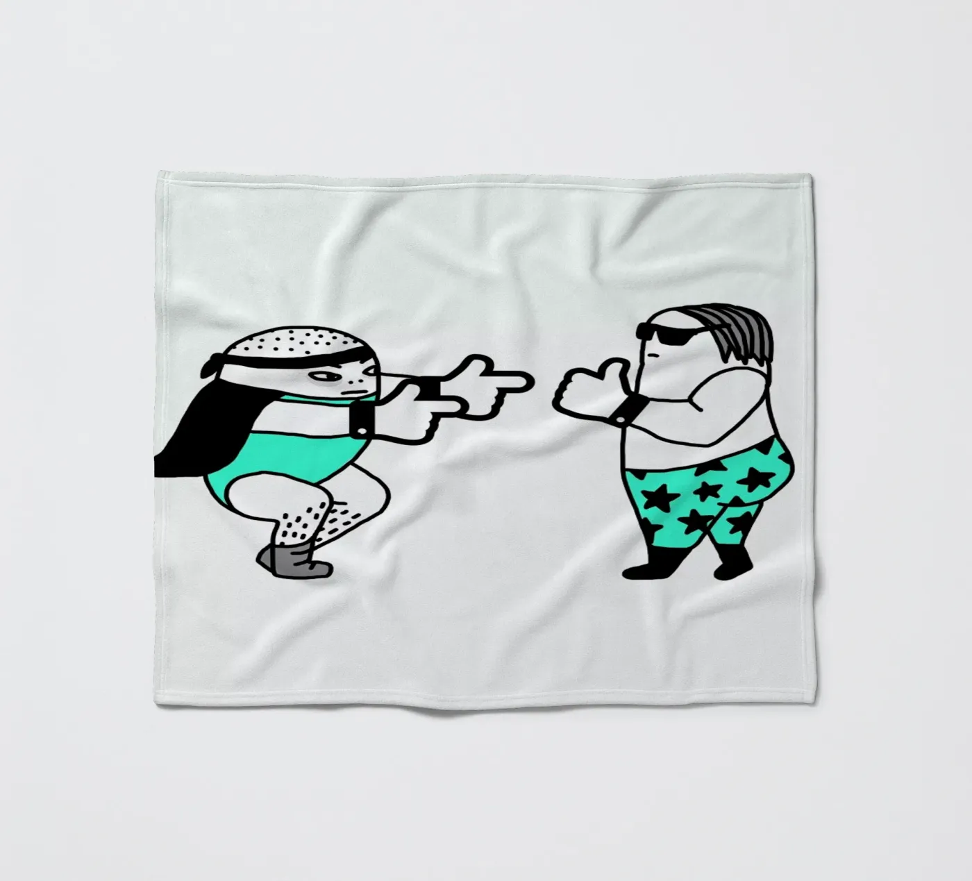 Wrestle Fleecedecke von Herzette