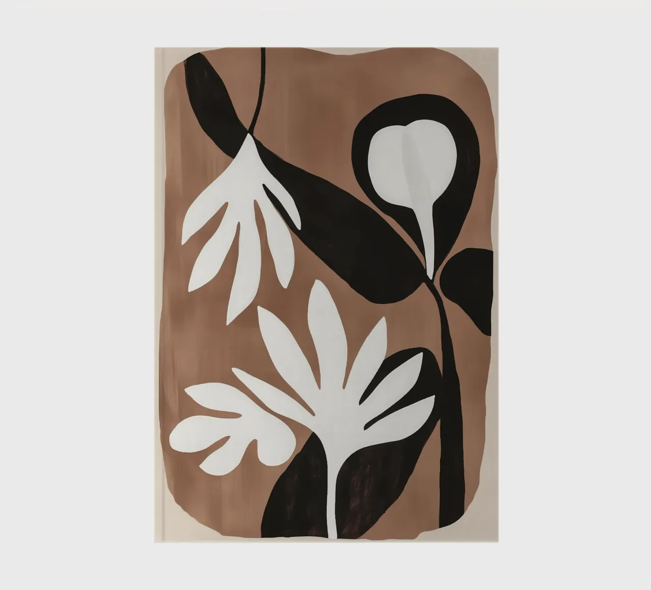 Botanical fantasy in boho style Mocha Mousse notebook by Autofocus