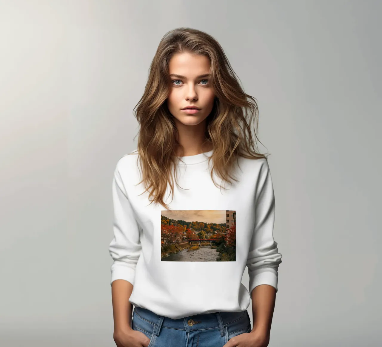 Autunno a Takayama, Giappone felpa da Marcel Bisig