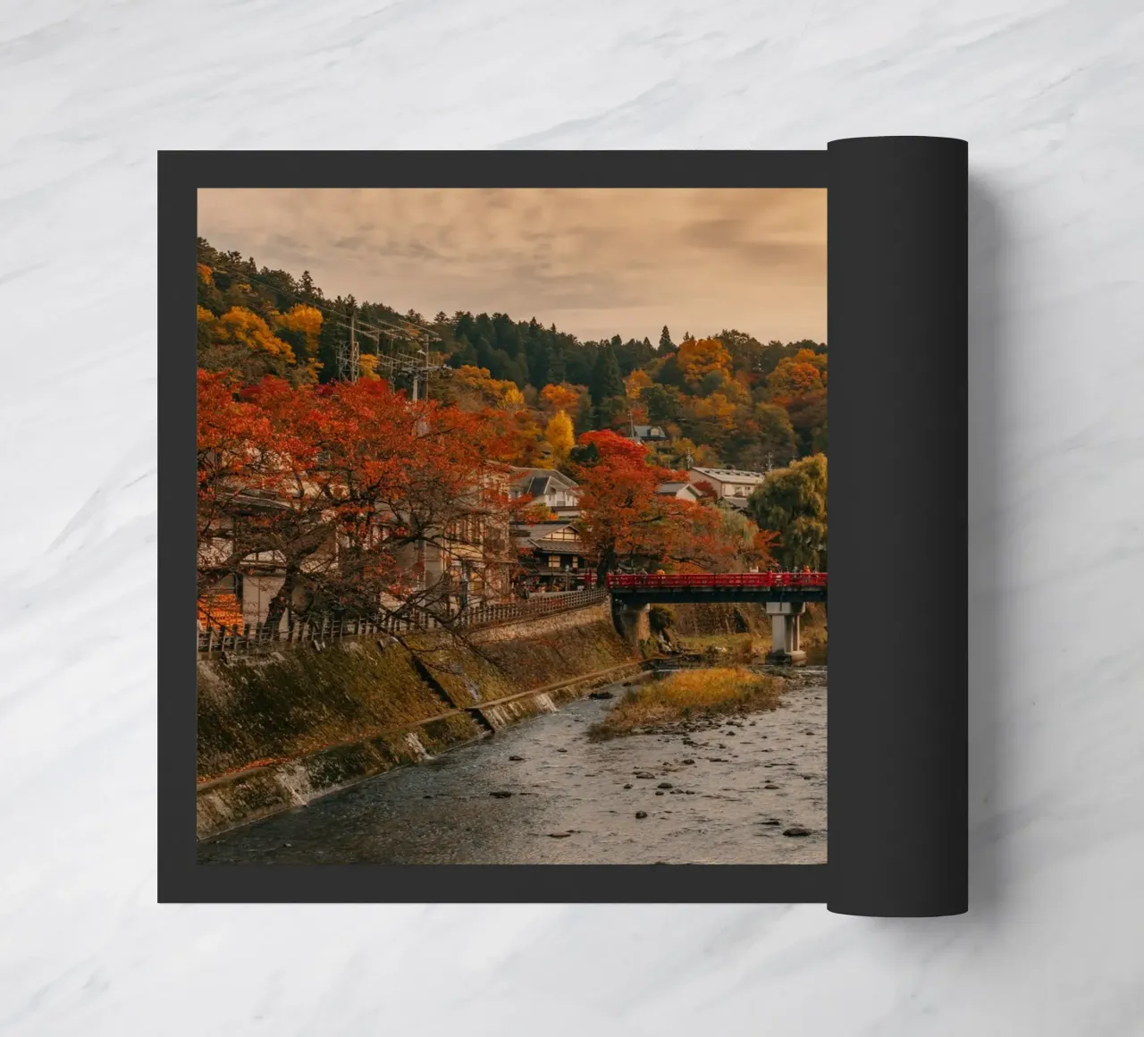 Autunno a Takayama, Giappone zerbino da Marcel Bisig