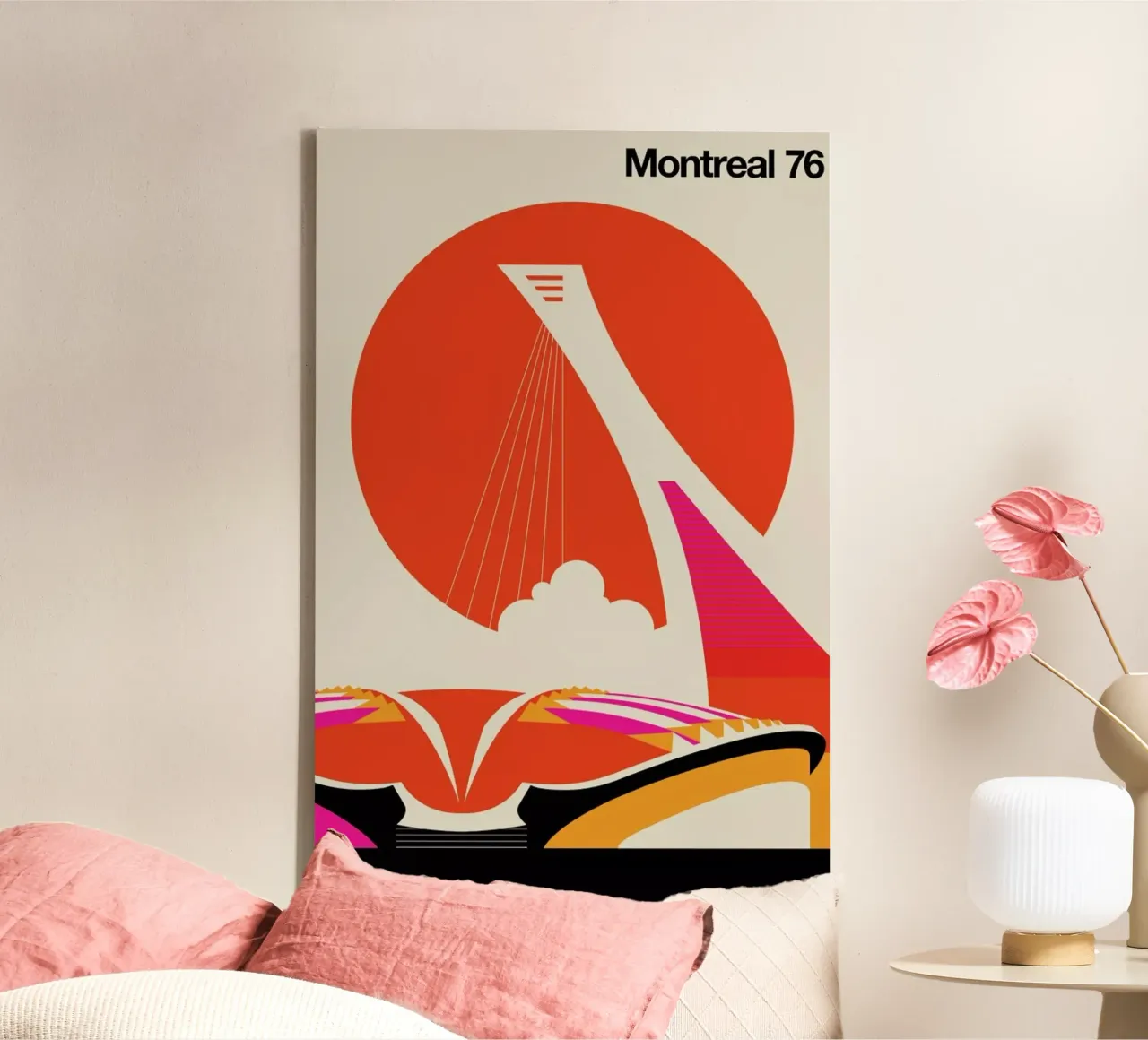 Montreal tela con Cornice a cassetta da Bo Lundberg