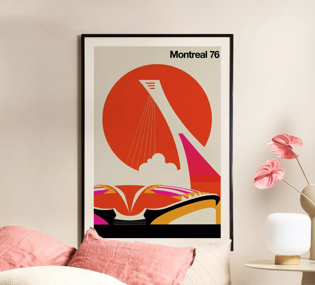 Montreal poster by Bo Lundberg