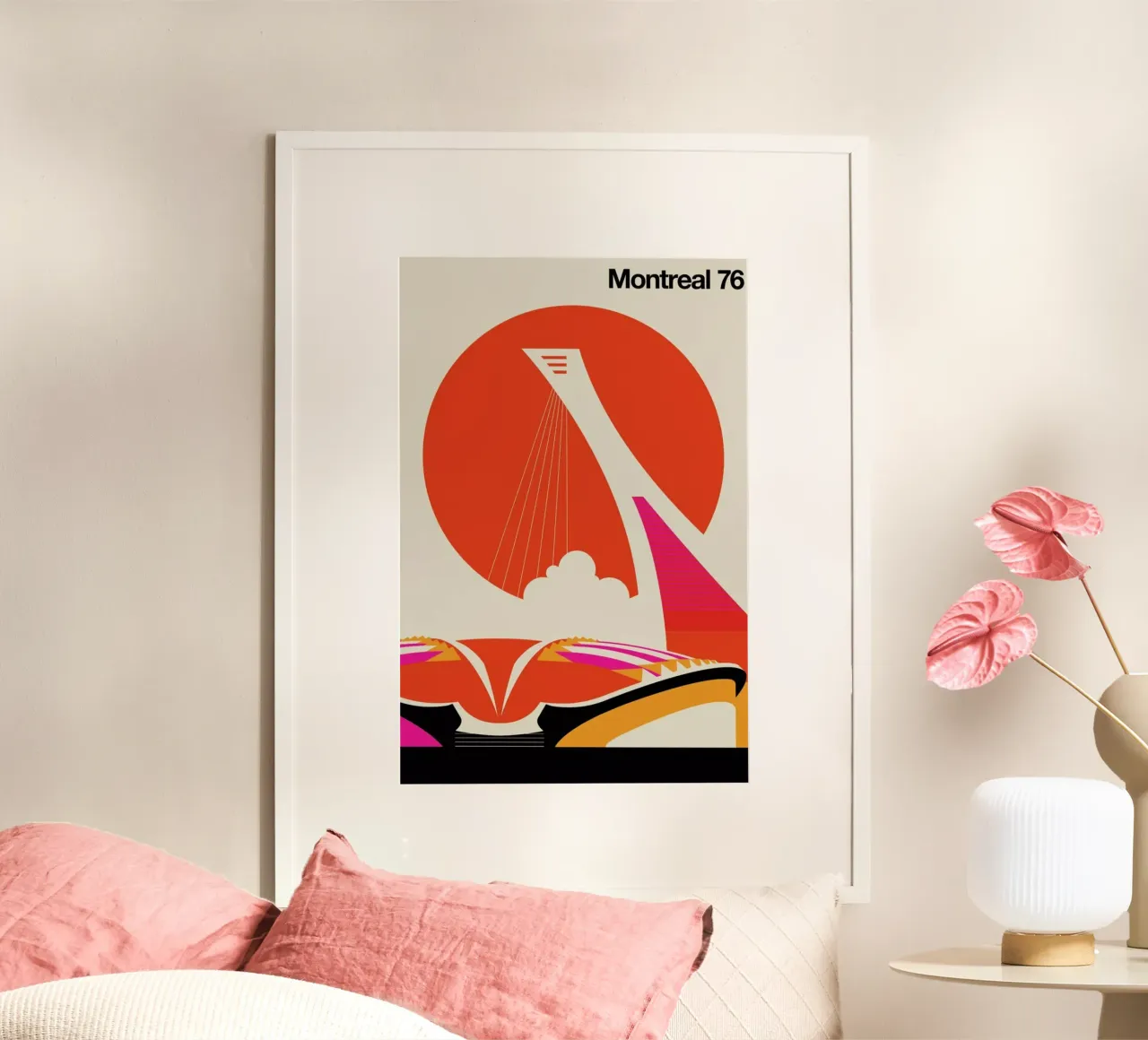 Montreal poster by Bo Lundberg
