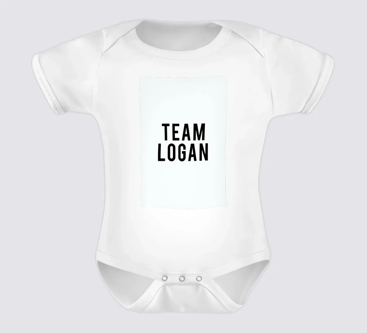 Team Logan body neonato maniche corte da Studio One