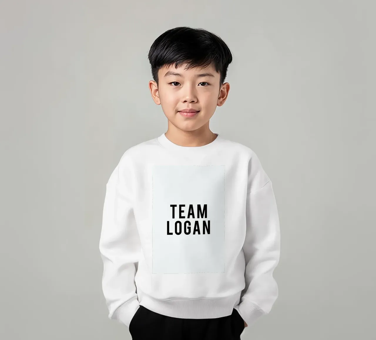 Team Logan felpa bambino da Studio One