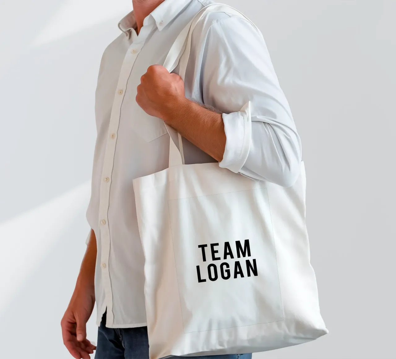 Team Logan borsa in juta da Studio One