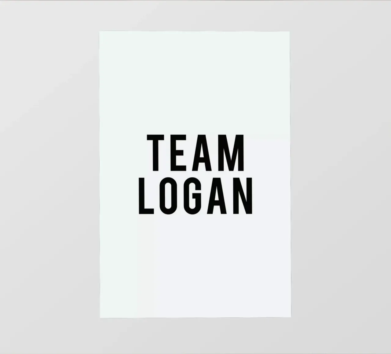 Team Logan pellicola backlit da Studio One