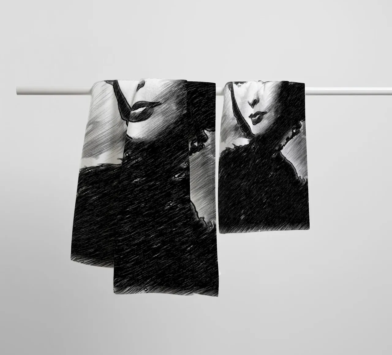 L'attrice Hedy asciugamano da bagno da Massimo Frascogna