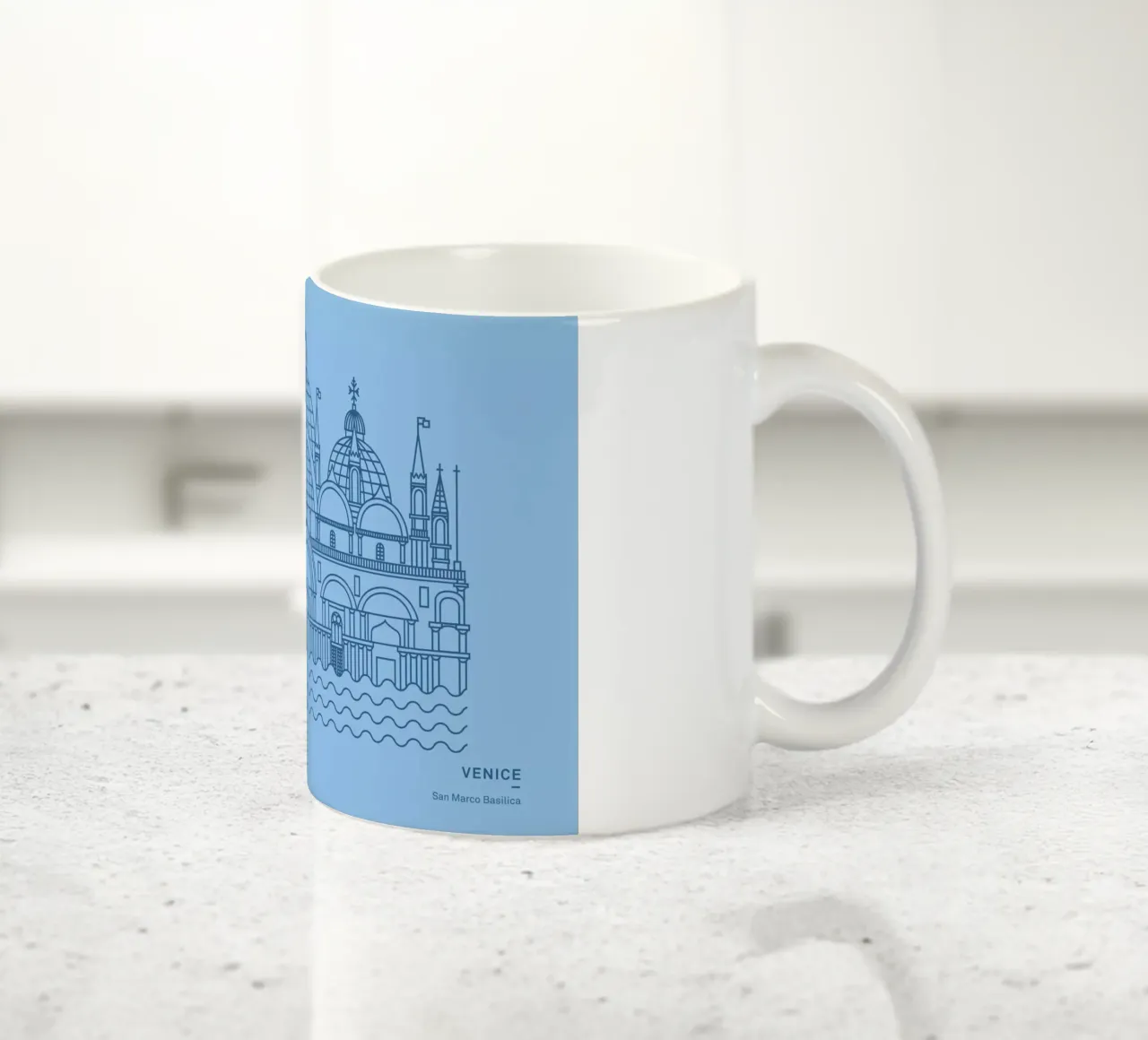 Venice tazza in ceramica da Sara Signorini
