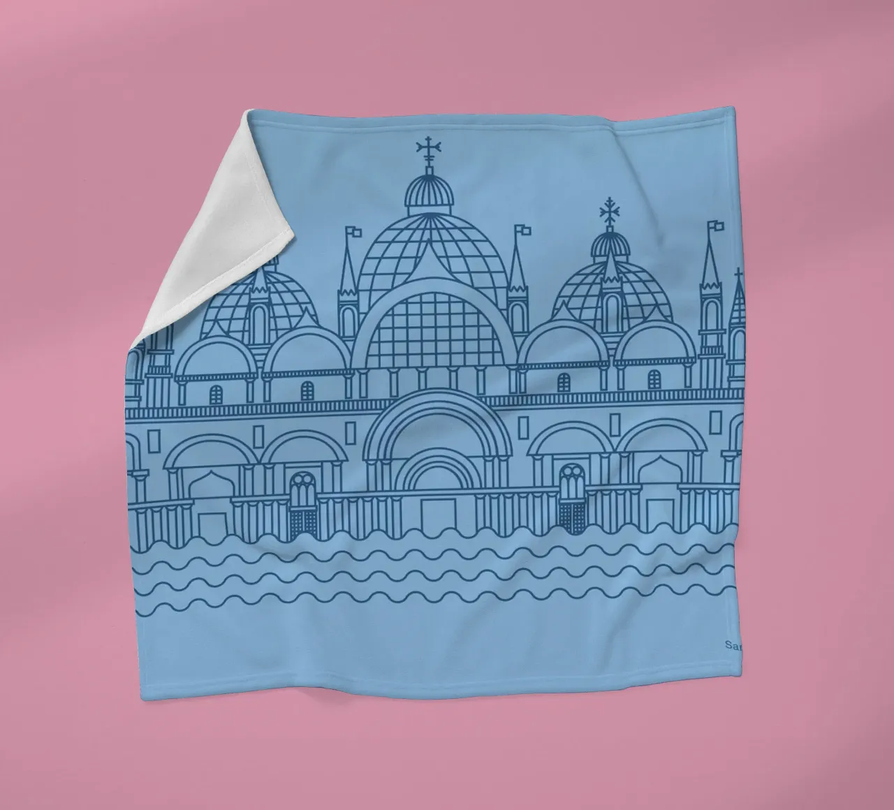 Venice coperta in pile da Sara Signorini
