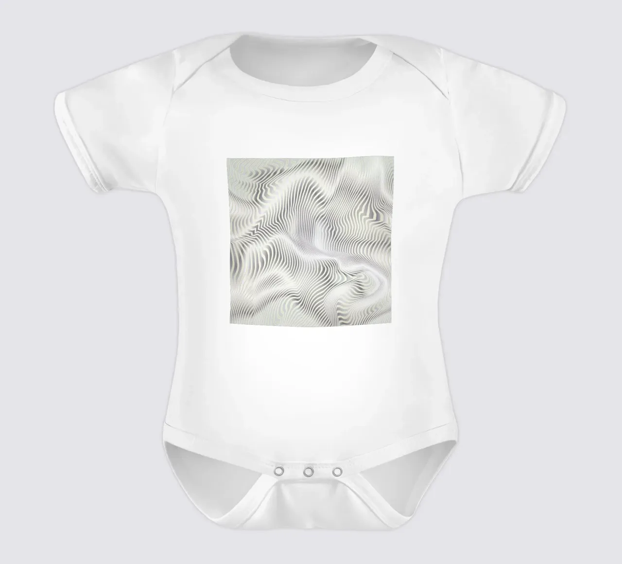 Satin body neonato maniche corte da Angelo Cerantola