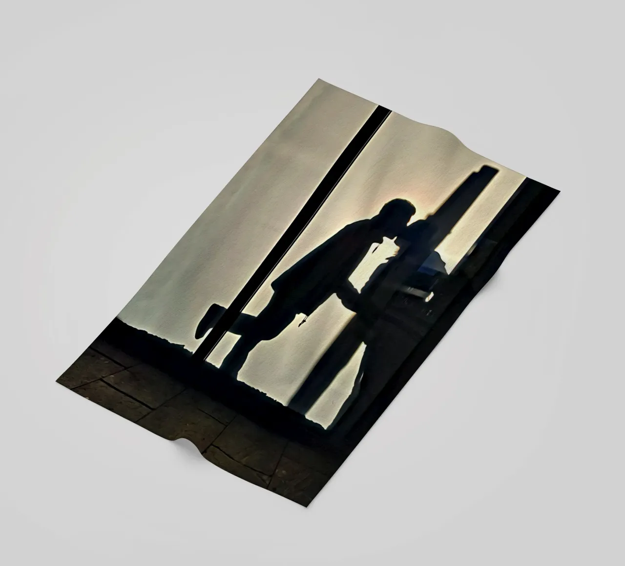 Il bacio telo mare da Massimo Frascogna