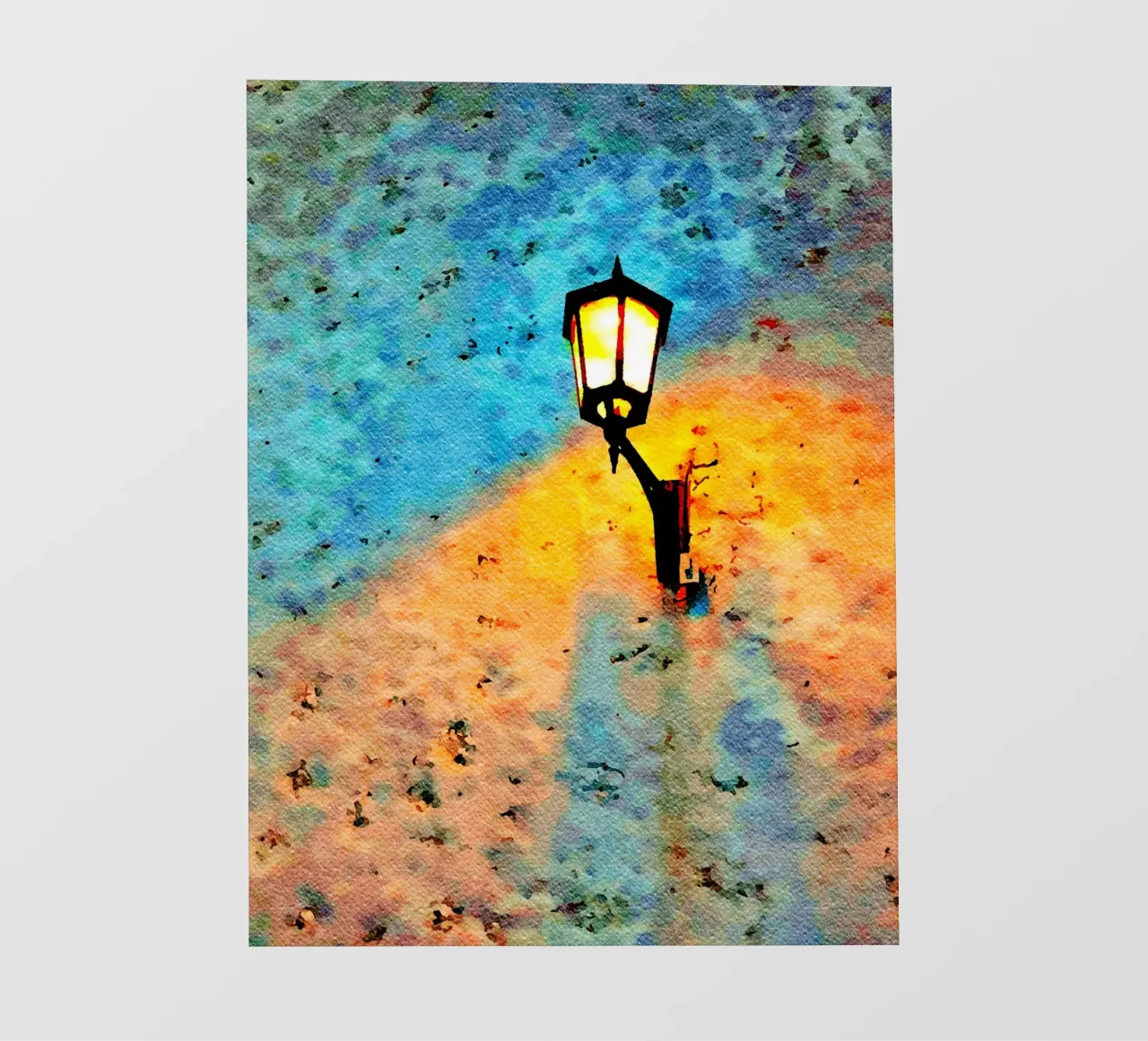Die Lampe Fototapete von Massimo Frascogna
