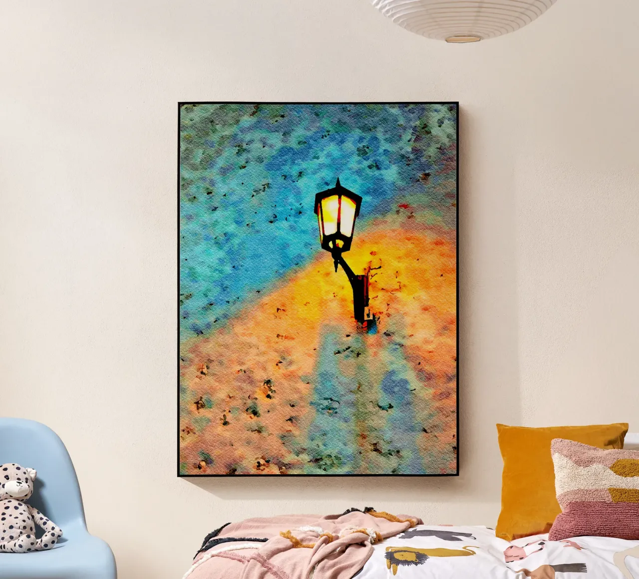 La lampada plexiglass da Massimo Frascogna