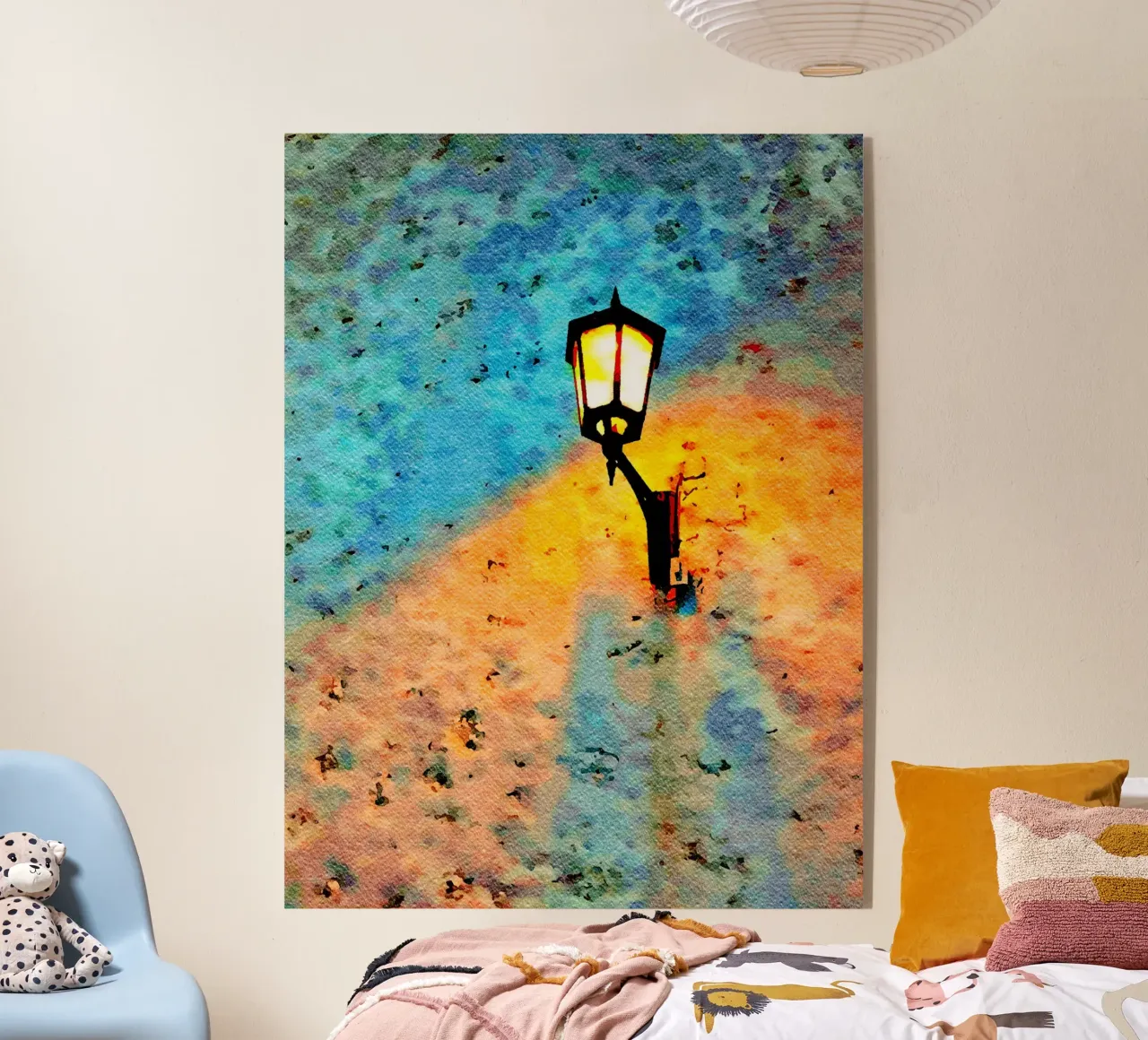 La lampada plexiglass da Massimo Frascogna