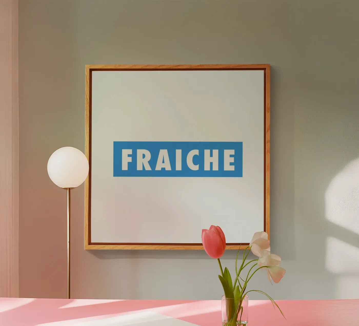 Fraiche B plexiglas de FRAICHE