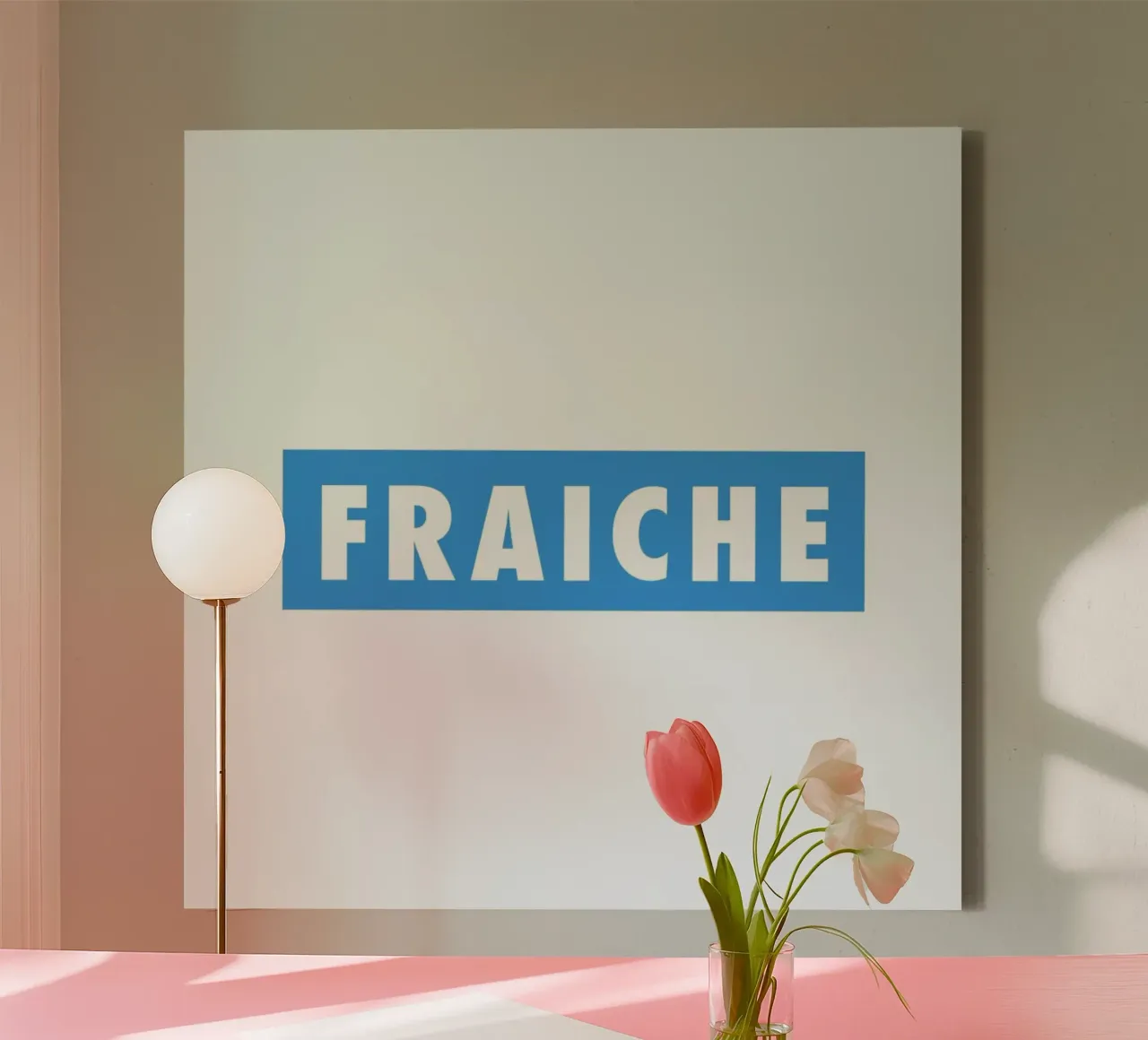 Fraiche B tela con Cornice a cassetta da FRAICHE