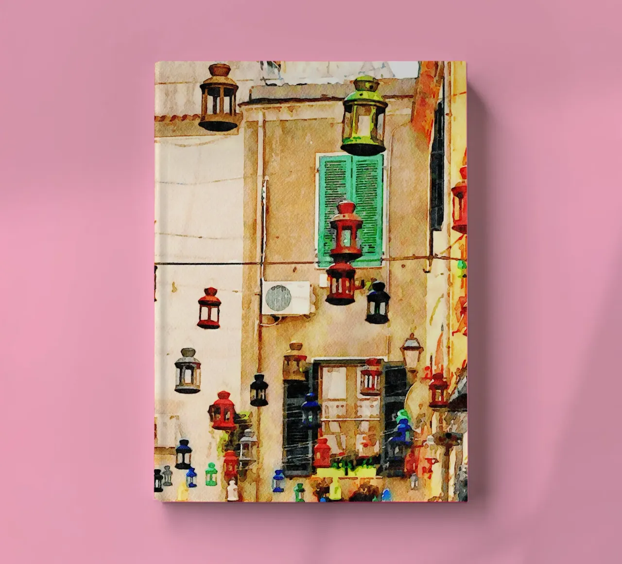Lanterns and windows notebook by Massimo Frascogna