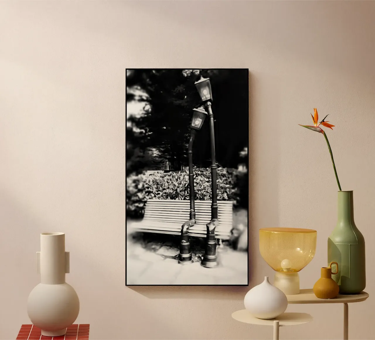 amore illuminato plexiglass da Massimo Frascogna