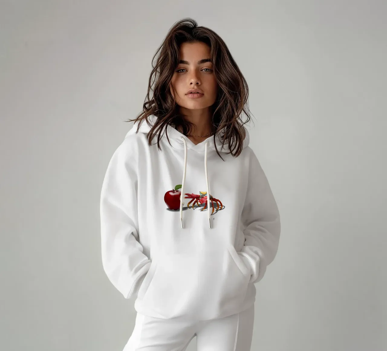 Core (Colour) felpa con cappuccio da Rob Art | Illustration