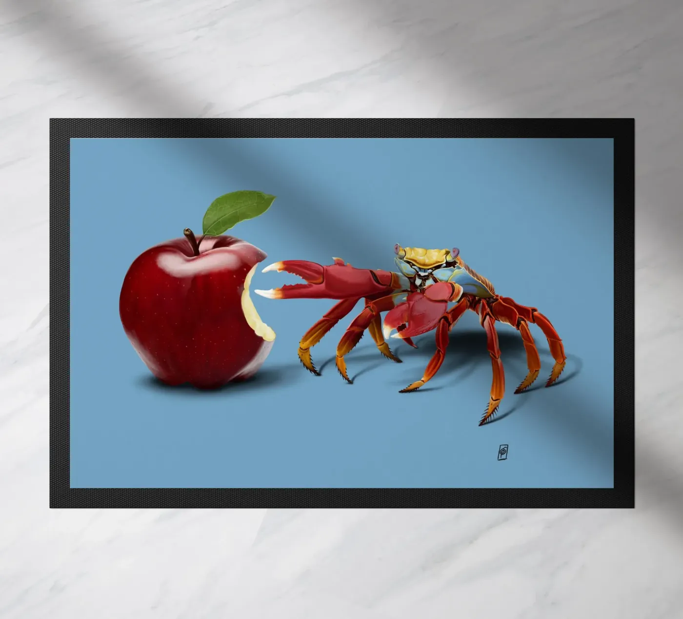 Core (Colour) doormat by Rob Art | Illustration