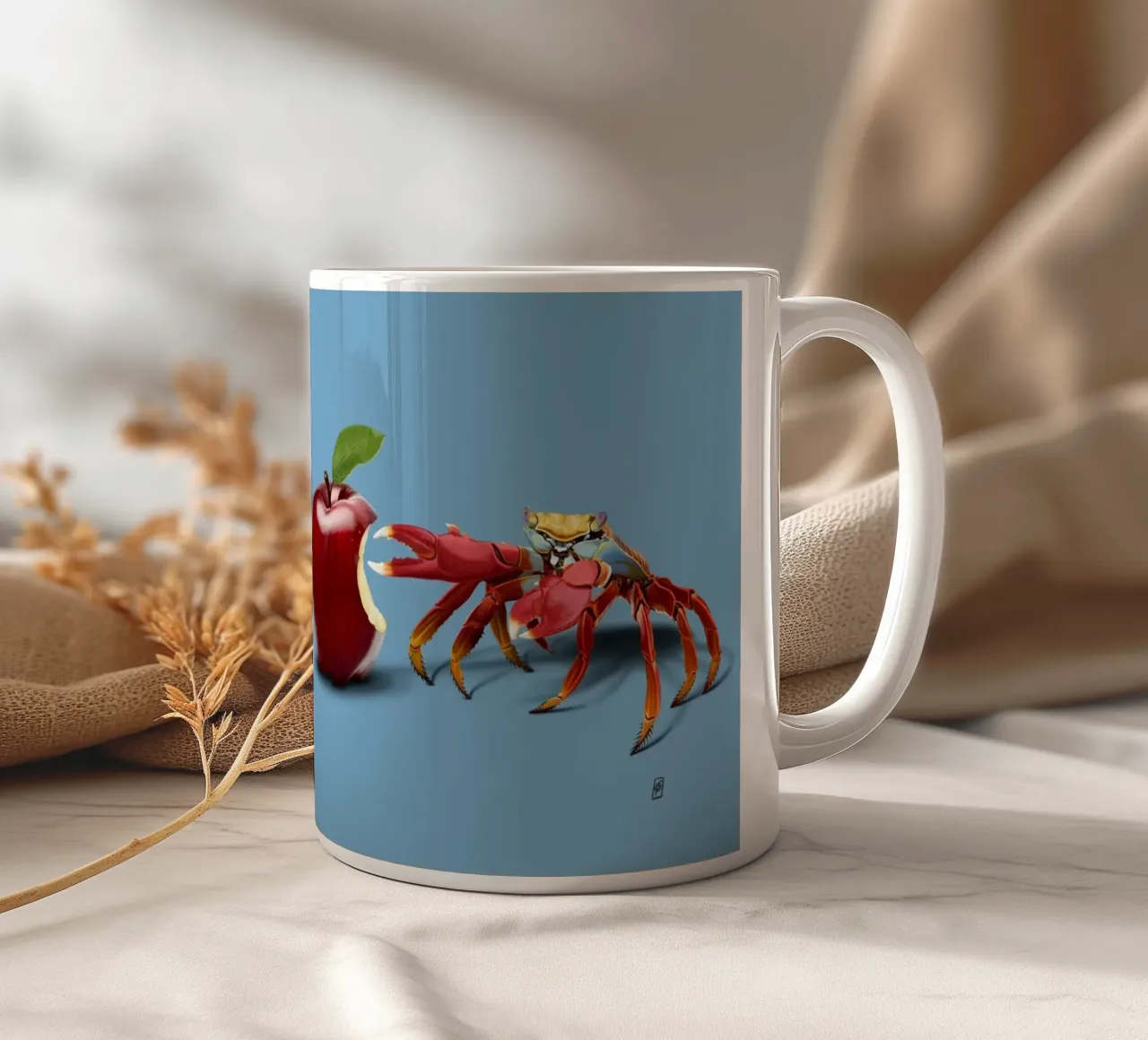 Core (Colour) tazza in ceramica da Rob Art | Illustration