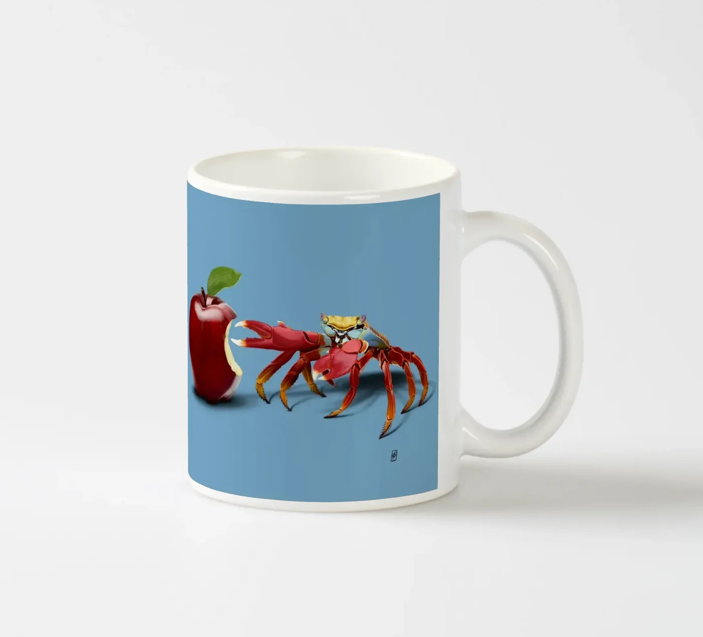 Core (Colour) ceramic mug by Rob Art | Illustration