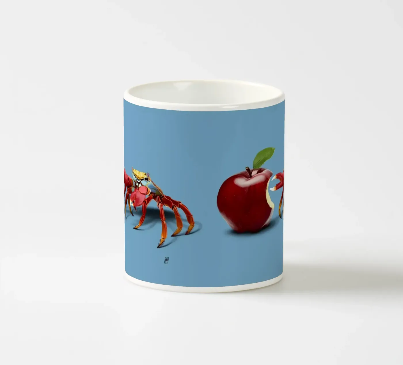 Core (Colour) ceramic mug by Rob Art | Illustration