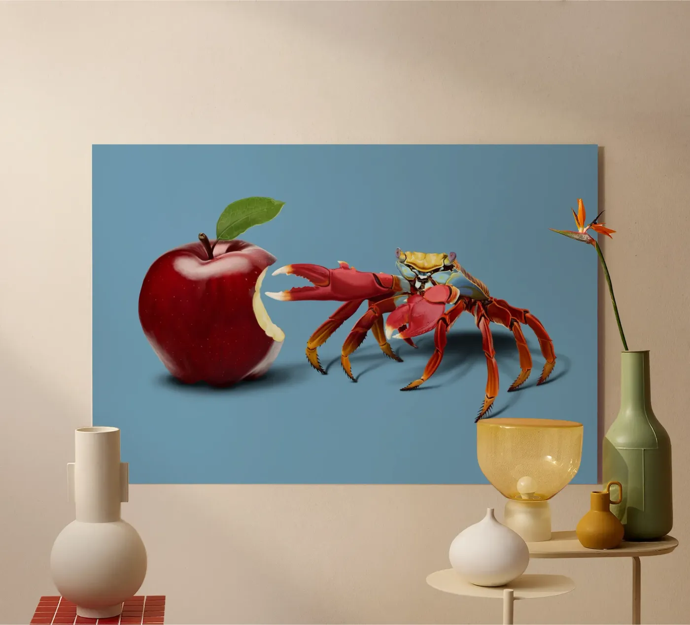 Core (Colour) acrylic glass by Rob Art | Illustration
